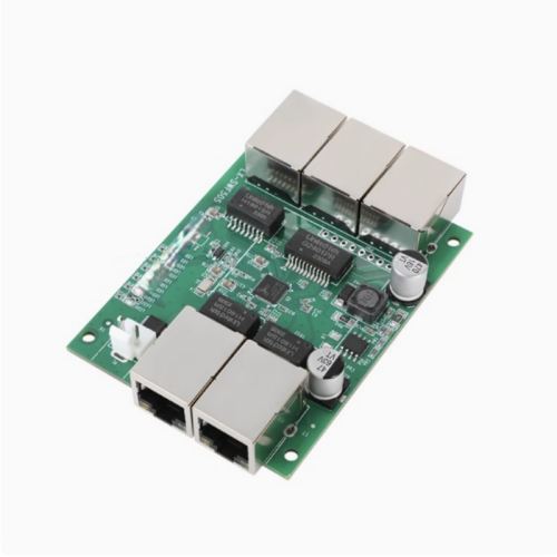 5-port module 4POE ပါဝါထောက်ပံ့မှု